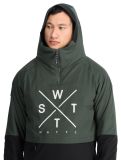 Miniatura Watts, XMETOD anorak uomo Green / Black nero, verde 