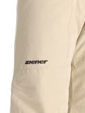 Miniatura Ziener, Tronador pantaloni da sci uomo Cashew Ripstop beige 