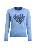 Miniatura Almgwand, Heimalm, T-shirt, donna, blu