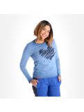 Miniatura Almgwand, Heimalm, T-shirt, donna, blu