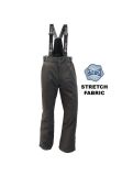 Miniatura Deluni, 2-way stretch ski pants men, slimfit, black