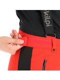 Miniatura Kilpi, Hanzo-W pantaloni da sci taglie forti donna rosso