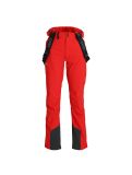 Miniatura Kilpi, Rhea-W pantaloni da sci softshell taglie forti donna rosso