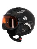 Miniatura Cairn, Cosmos Photochromic, casco con visiera, nero cristallo