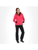 Miniatura CMP, softshell, donna, giacca con zip, cappuccio, rosa granita