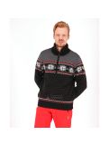 Miniatura CMP, windstopper pullover a maglia, uomo, nero