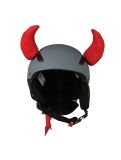 Miniatura Hoxyheads, Hoxy Ears copri-casco unisex Devil rosso 