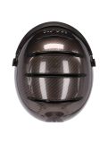 Miniatura Kask, Elite Pro, casco sci, carbonio/marrone - visiera a specchio oro