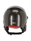 Miniatura Kask, Elite pro, Casco sci con visiera, nero carbonio