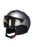 Miniatura Kask Elite Pro, Ski Helmet, Ligt Carbon-Black