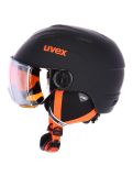 Miniatura Uvex, Junior Visor Pro caschetto con visiera bambino nero 