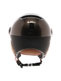 Miniatura Kask, Piuma-R Elite caschetto con visiera unisex Carbon/Brown marrone, nero 