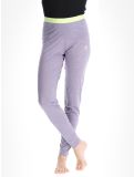 Miniatura Odlo, Natural Performance PW 150 pantaloni termici donna Gray Ridge Melange - Shadow Lime grigio, verde 