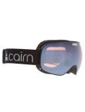 Miniatura Cairn, Focus Otg mascherina da sci unisex Mat Black Silver Mirror nero, Zilver 