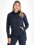 Miniatura Peak Performance, W Rider Mid Zip gilet donna Blue Shadow-Blue Shadow blu 