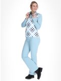 Miniatura Poivre Blanc, Traditional 24PBH1940/WO/C maglione donna Cross Aloe Blue bianco, blu 