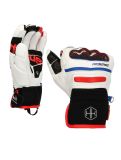 Miniatura Reusch Henrik Kristoffersen, guanto sci, bianco/rosso fuoco