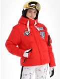 Miniatura Rossignol, JC De Castelbajac Modul Down Bomber giacca sci donna Red rosso 