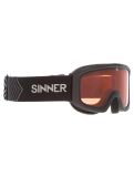 Miniatura Sinner, Duck Mountain mascherina da sci bambino Matt Black nero 