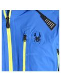 Miniatura Spyder, Pinnacle, giacca sci, uomo, blu royal/giallo acido