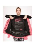 Miniatura Superdry, Snow Puffer, giacca sci, donna, corallo/nero