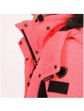 Miniatura Superdry, Snow Puffer, giacca sci, donna, corallo/nero