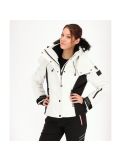 Miniatura Superdry, Snow Puffer, giacca sci, donna, bianco