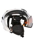 Miniatura Uvex, HLMT 300 Visor Chrome LTD casco sci, argento