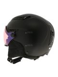 Miniatura Uvex, Hlmt 600 visor V, casco con visiera, nero