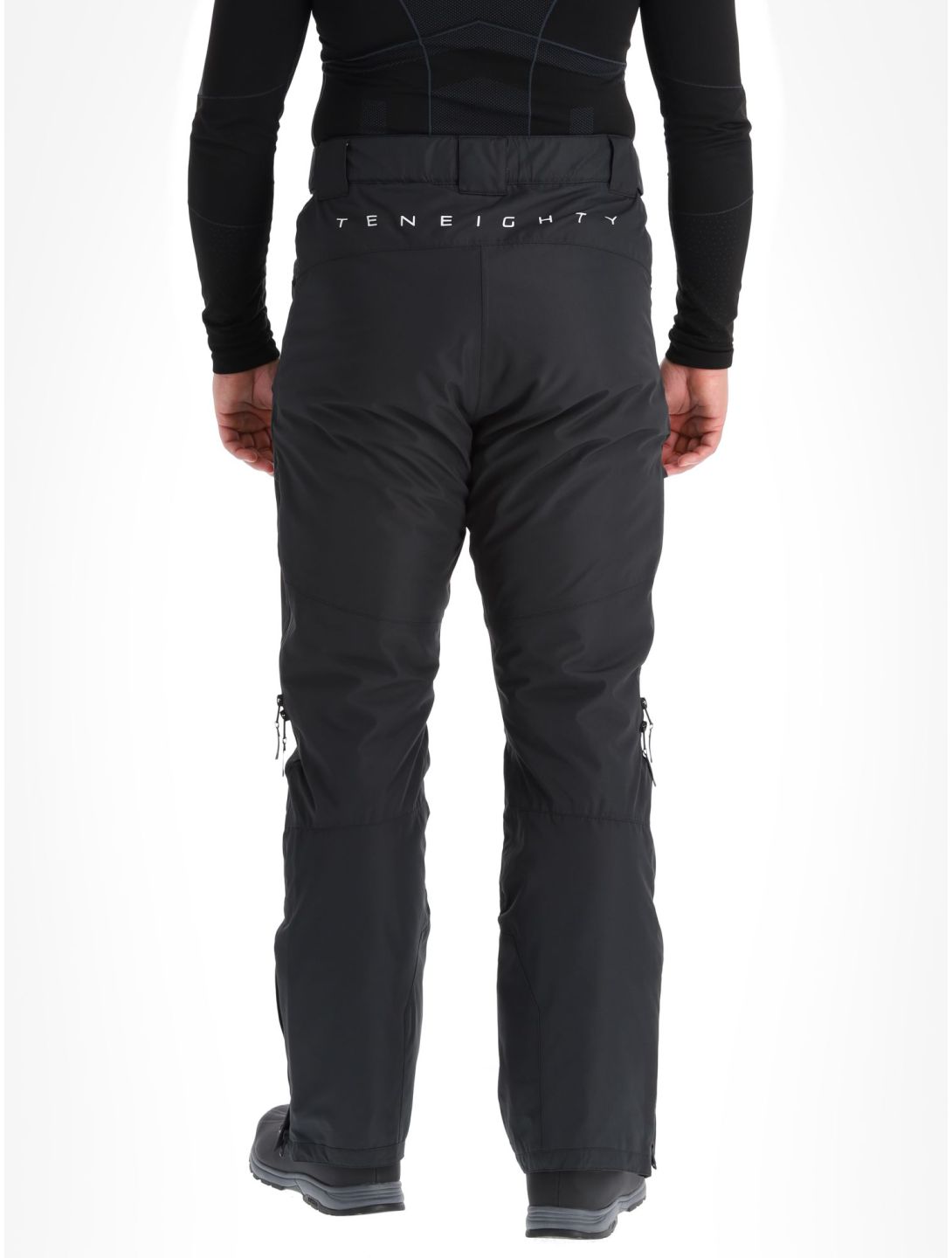 1080, Divert-T pantaloni da sci uomo Black nero 