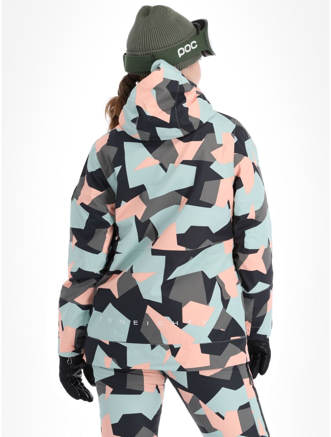 1080, Mary-T anorak donna Camo Rose rosa 