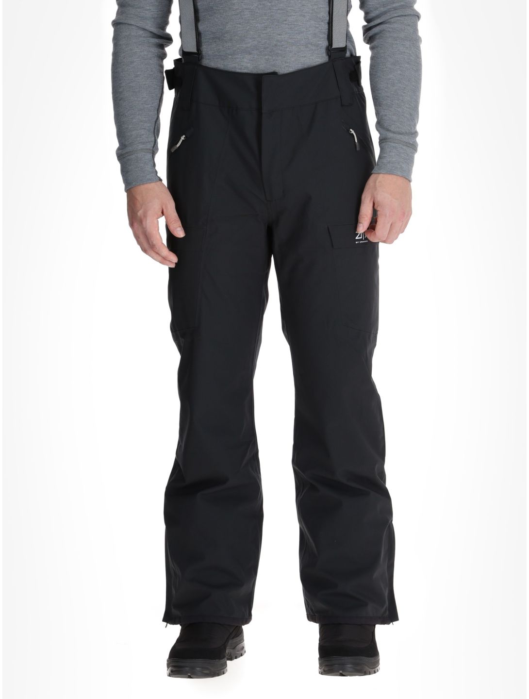 2117 of Sweden, Edum pantaloni da sci uomo Black nero 