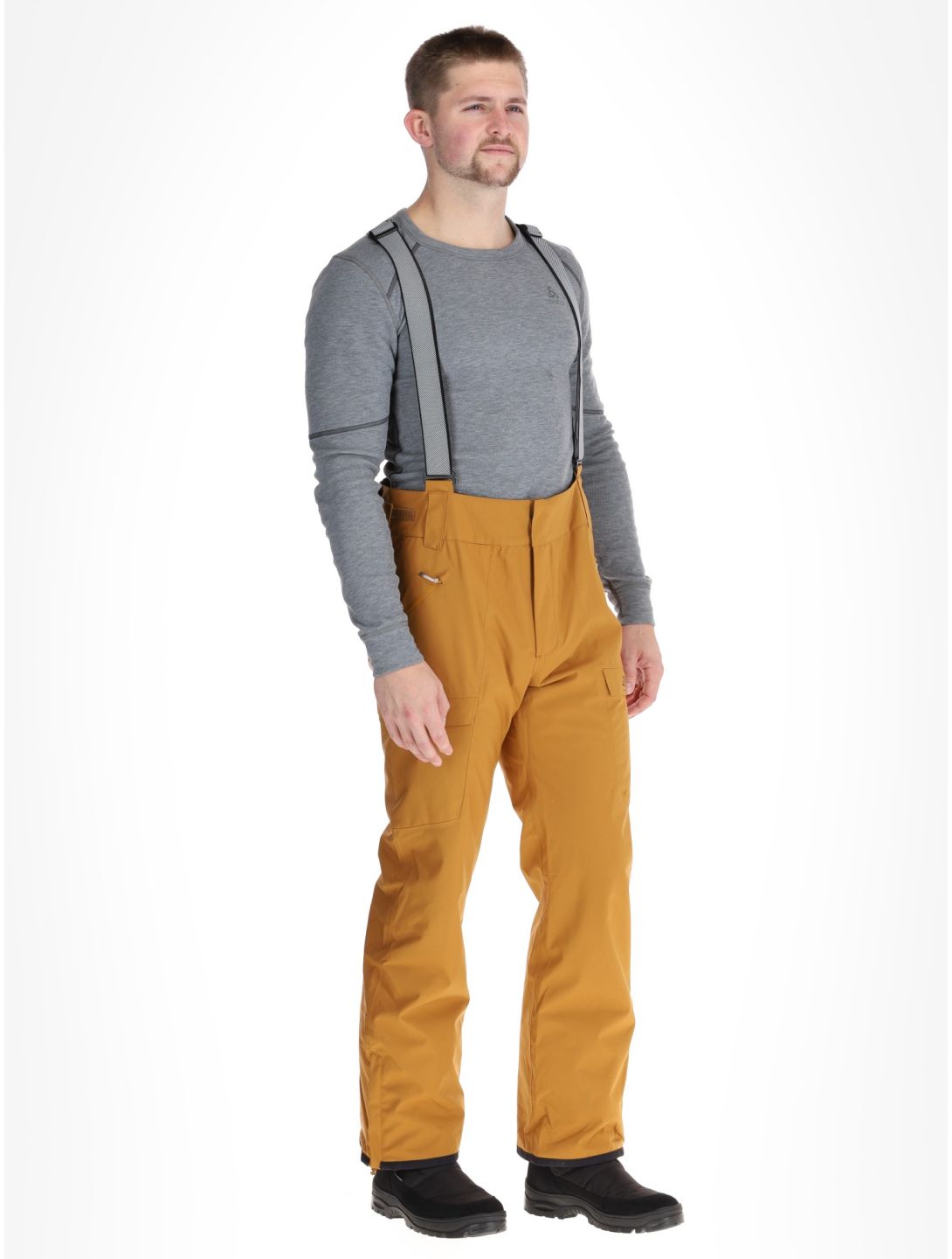 2117 of Sweden, Edum pantaloni da sci uomo Gold marrone 