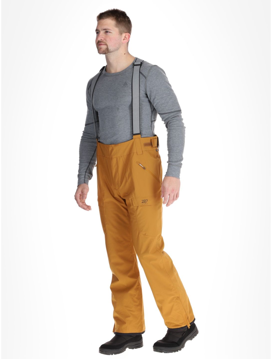 2117 of Sweden, Edum pantaloni da sci uomo Gold marrone 