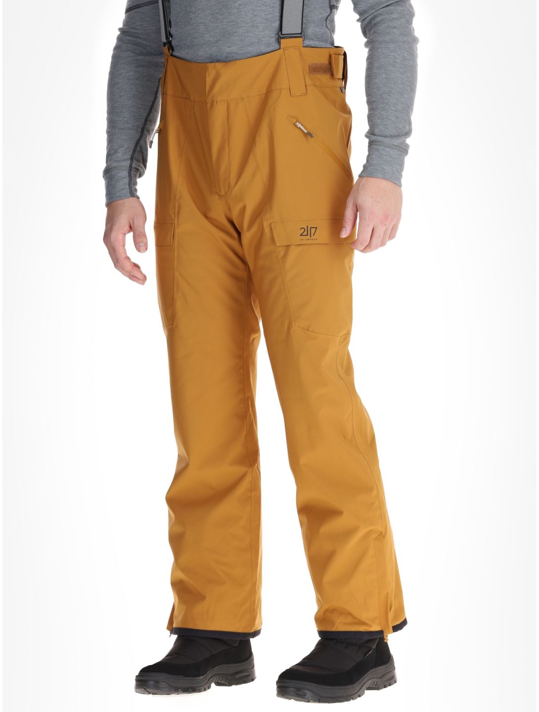 2117 of Sweden, Edum pantaloni da sci uomo Gold marrone 