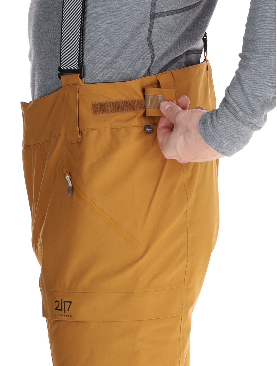 2117 of Sweden, Edum pantaloni da sci uomo Gold marrone 