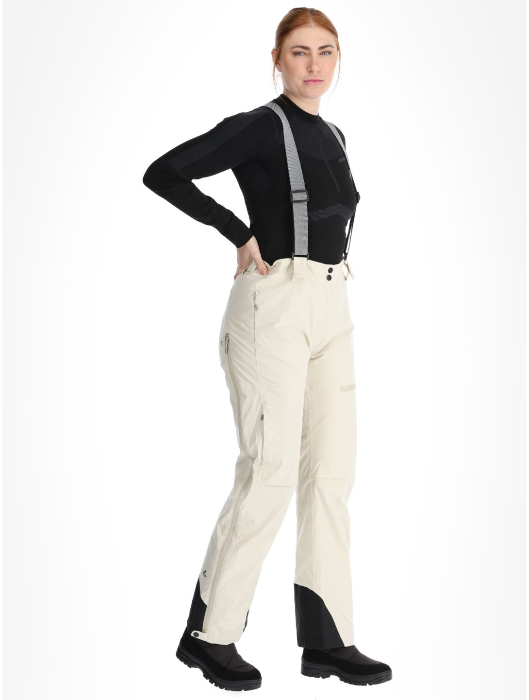 2117 of Sweden, Nausta pantaloni da sci donna Beige beige 