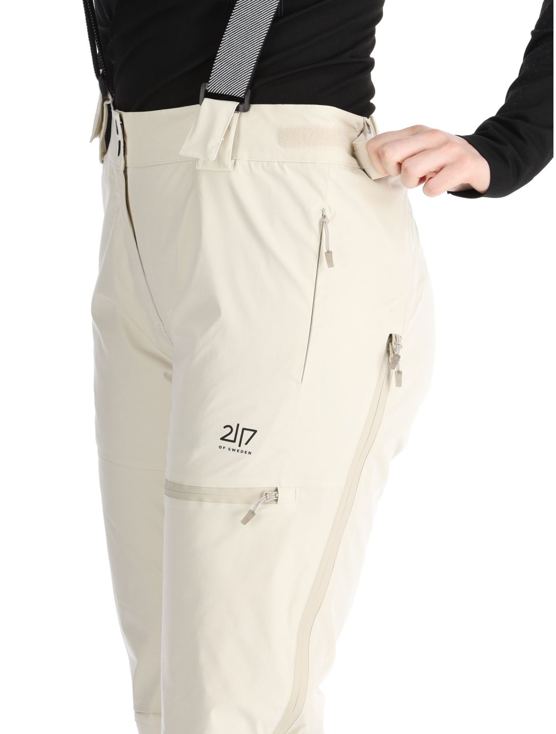 2117 of Sweden, Nausta pantaloni da sci donna Beige beige 