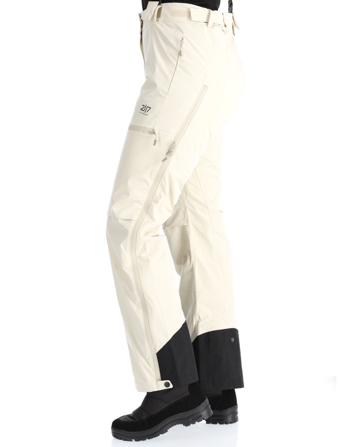 2117 of Sweden, Nausta pantaloni da sci donna Beige beige 