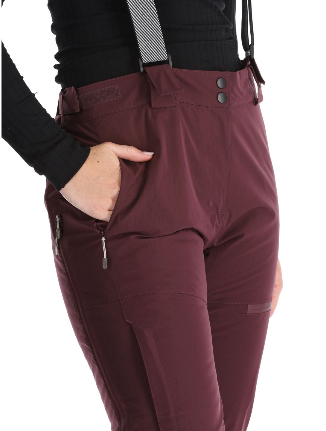 2117 of Sweden, Nausta pantaloni da sci donna Dk Plum viola 