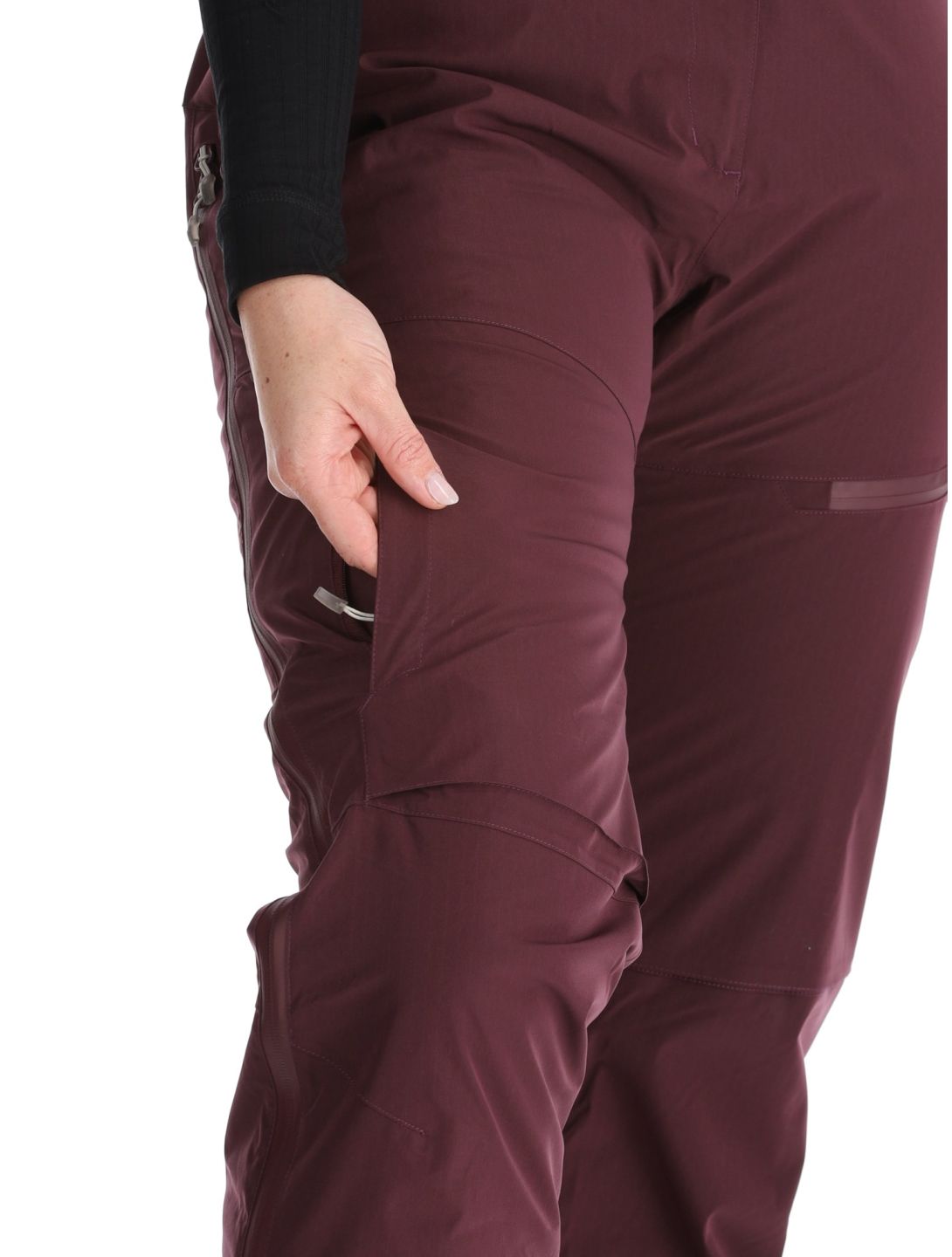 2117 of Sweden, Nausta pantaloni da sci donna Dk Plum viola 