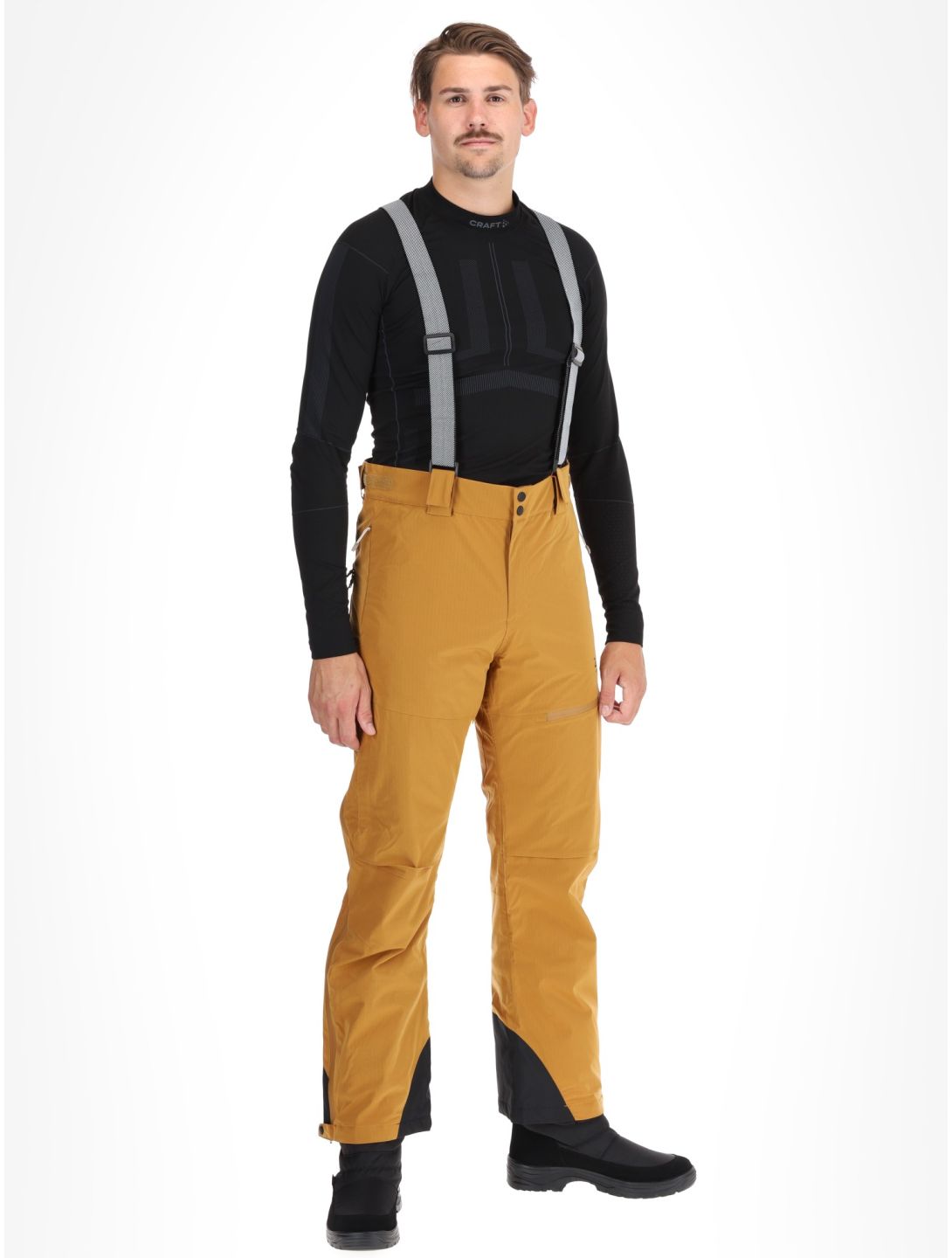 2117 of Sweden, Nausta pantaloni da sci uomo Gold marrone 