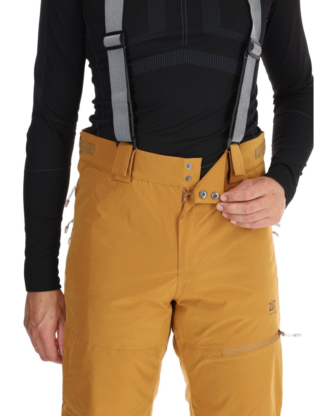 2117 of Sweden, Nausta pantaloni da sci uomo Gold marrone 