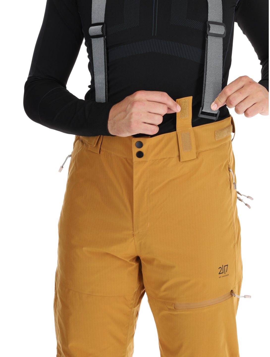 2117 of Sweden, Nausta pantaloni da sci uomo Gold marrone 