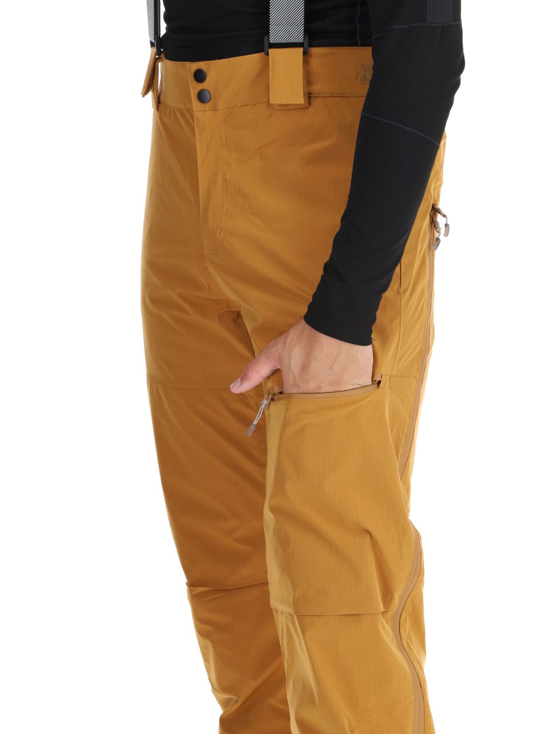 2117 of Sweden, Nausta pantaloni da sci uomo Gold marrone 