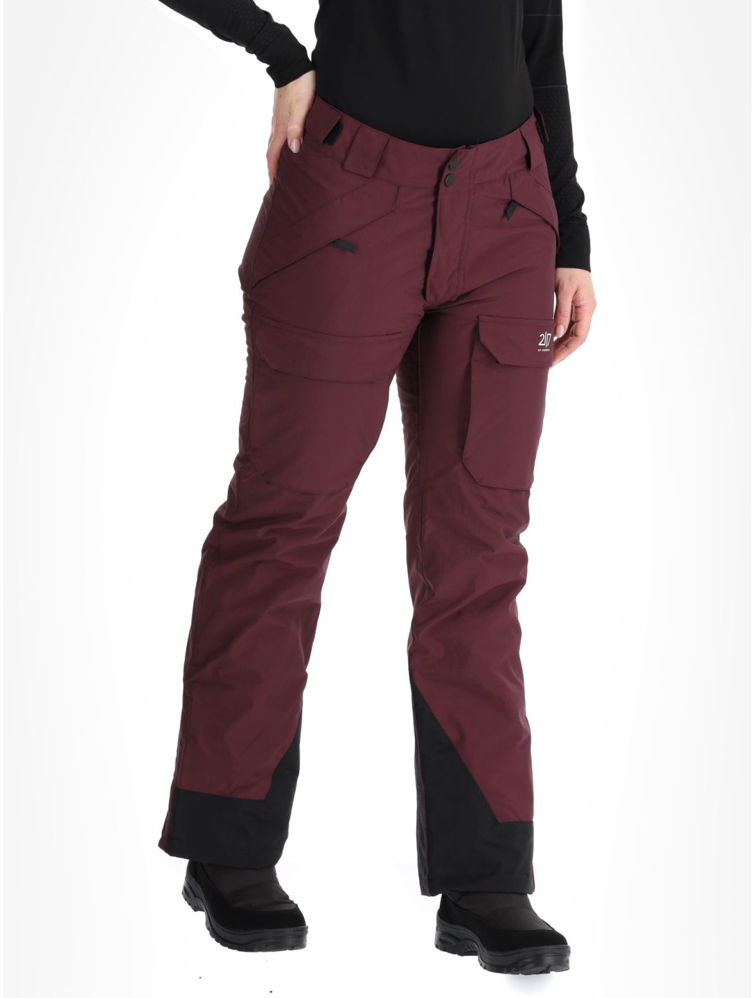 2117 of Sweden, Nelkerim pantaloni da sci donna Dk-Plum viola 