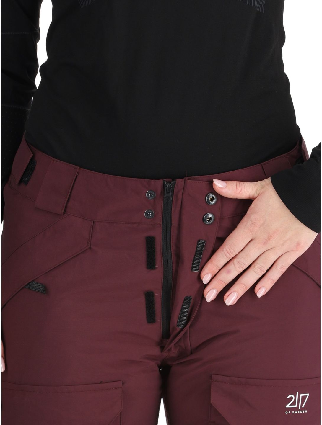 2117 of Sweden, Nelkerim pantaloni da sci donna Dk-Plum viola 