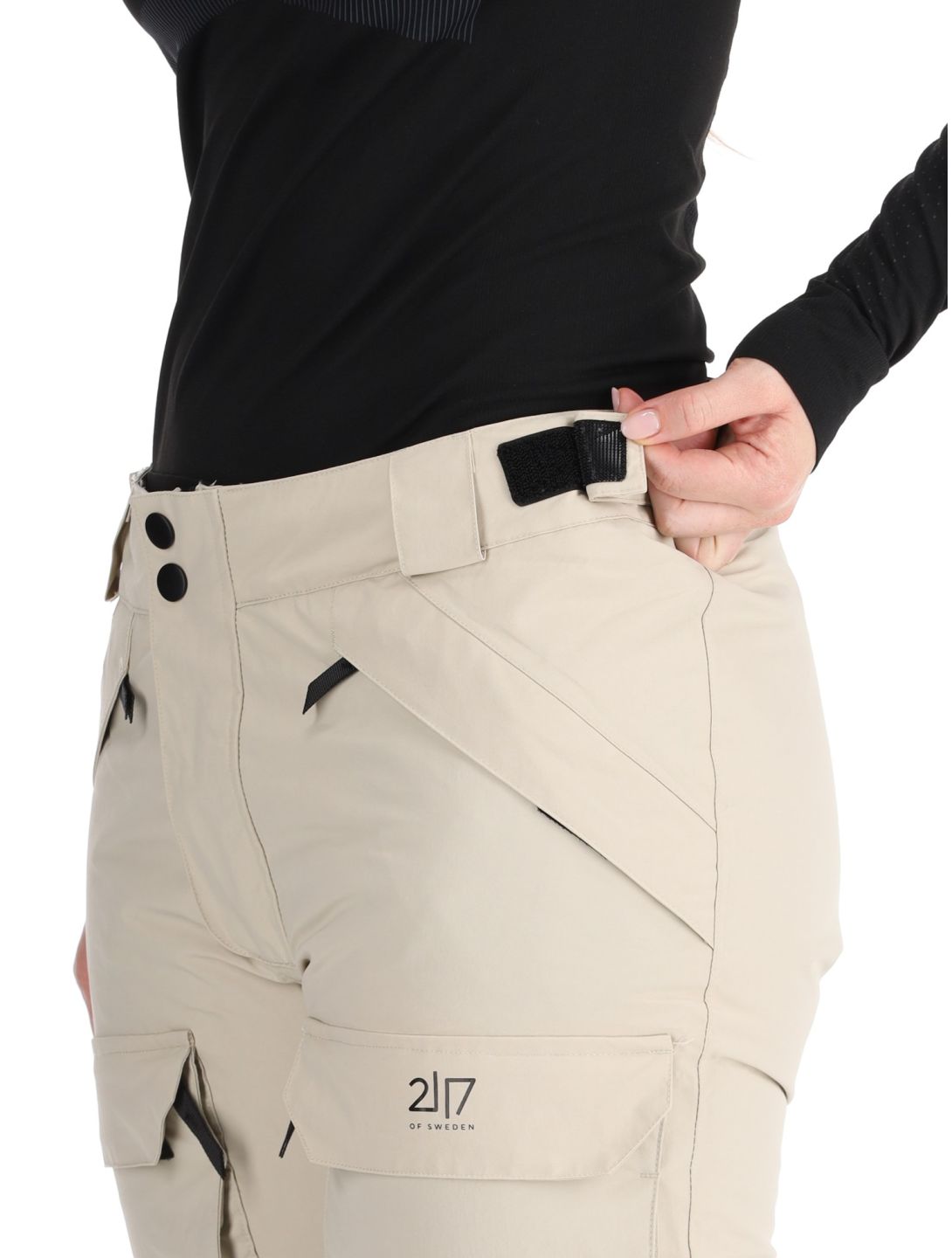 2117 of Sweden, Nelkerim pantaloni da sci donna Beige beige 