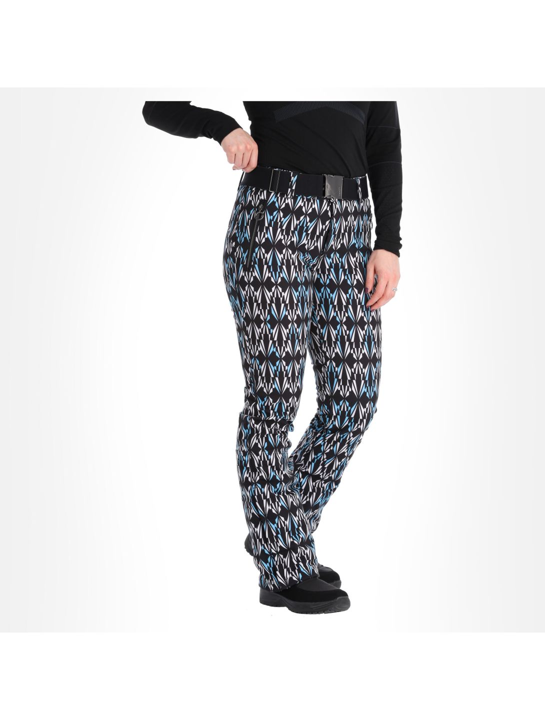 Luhta, Joentaus pantaloni da sci softshell donna nero 