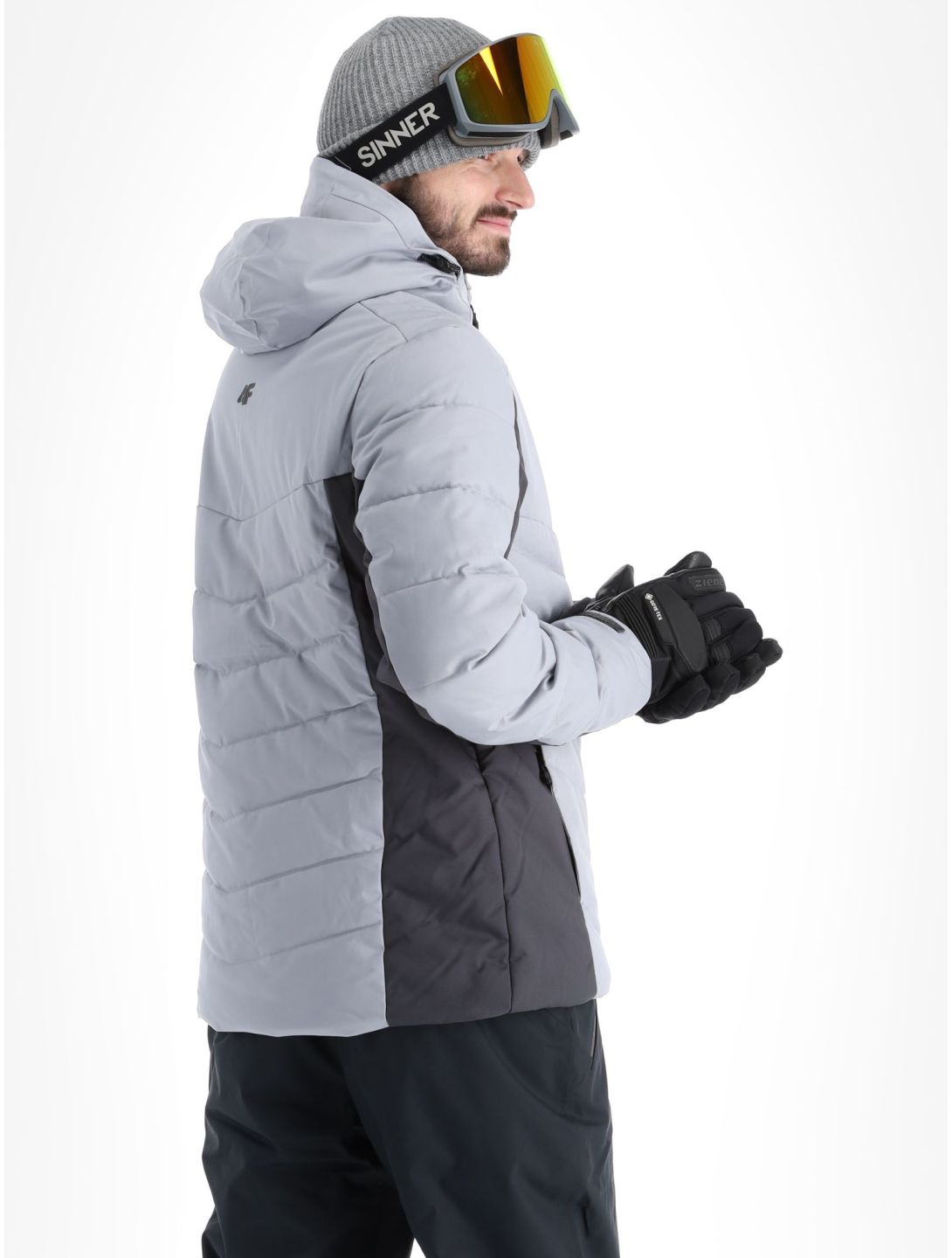 4F, Down Jacket  M278 piumino uomo Grey grigio 